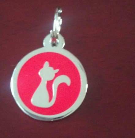 Médaille personnalisable pour chat